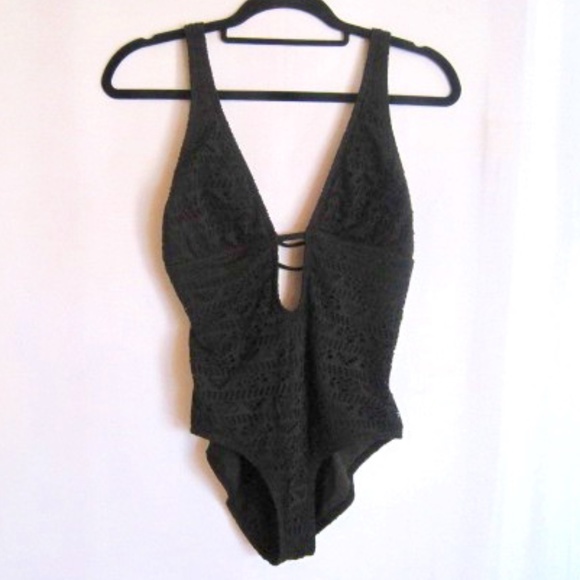 Juicy Couture One Piece Eyelet Bathing Suit - Picture 1 of 5